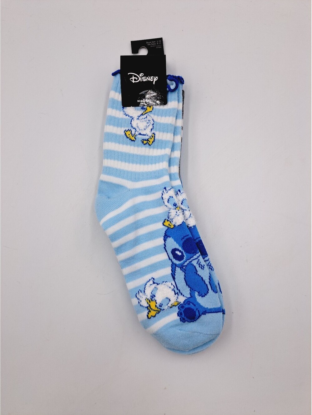 3 Pair Disney Stitch & Ducks Crew Socks DisneyBounding Disney Bounding Kawaii